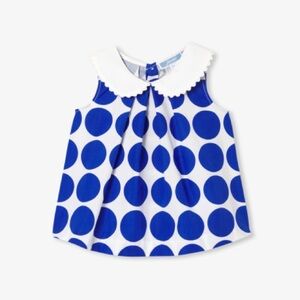 Polka dot top size 18m